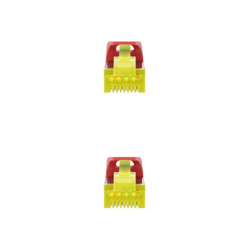 Nanocable Cable de red latiguillo RJ45 LSZH Cat.6A SFTP AWG26, Rojo, 1.0 m_2