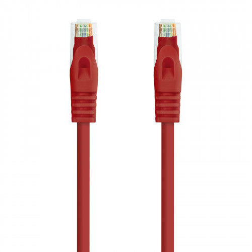 Nanocable Cable de red latiguillo RJ45 LSZH Cat.6A UTP AWG24, Rojo, 2.0m_1