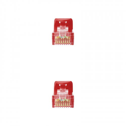 Nanocable Cable de red latiguillo RJ45 LSZH Cat.6A UTP AWG24, Rojo, 2.0m_2