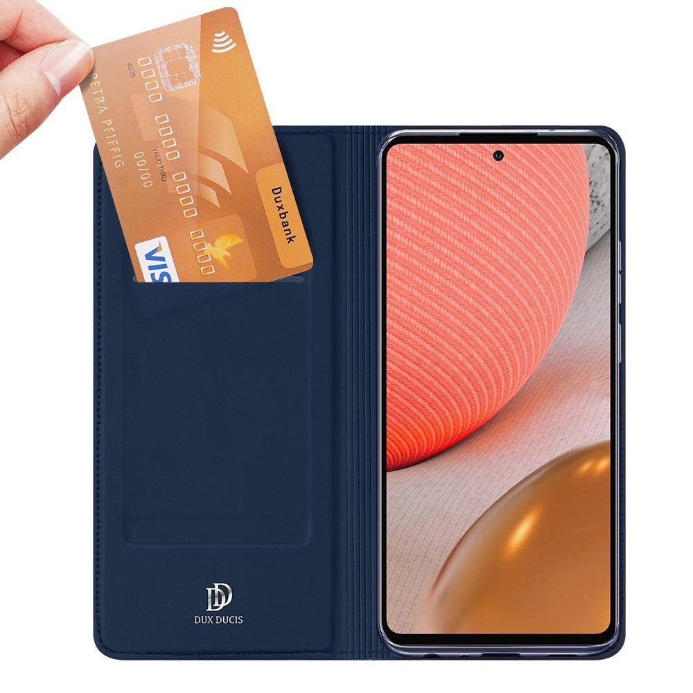 DUX DUCIS Skin Pro Bookcase type case for Samsung Galaxy A72 4G blue_7