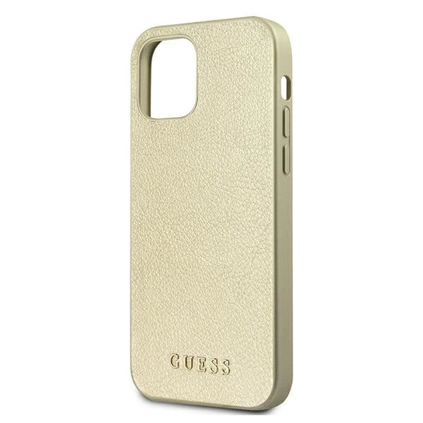 Guess GUHCP12LIGLGO iPhone 12 Pro Max 6.7" gold/gold hardcase Iridescent_6