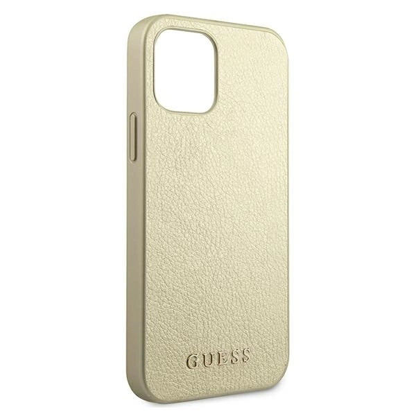 Guess GUHCP12LIGLGO iPhone 12 Pro Max 6.7" gold/gold hardcase Iridescent_8