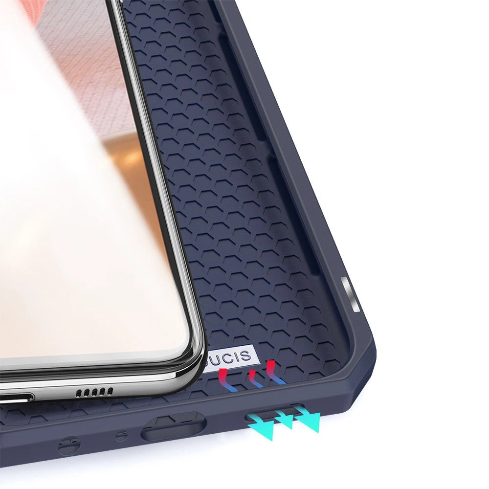DUX DUCIS Skin X Bookcase type case for Samsung Galaxy A72 4G blue_7