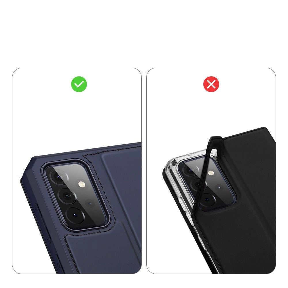 DUX DUCIS Skin X Bookcase type case for Samsung Galaxy A72 4G blue_9