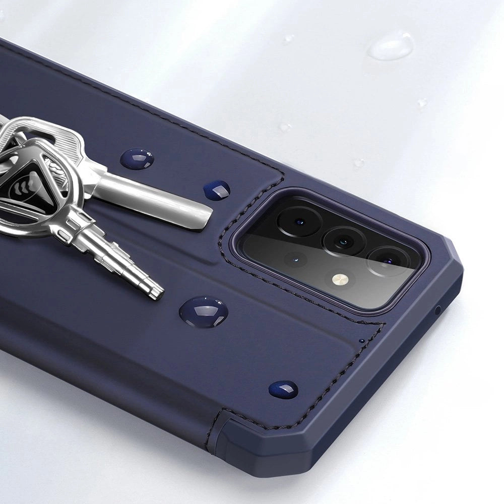 DUX DUCIS Skin X Bookcase type case for Samsung Galaxy A72 4G blue_13