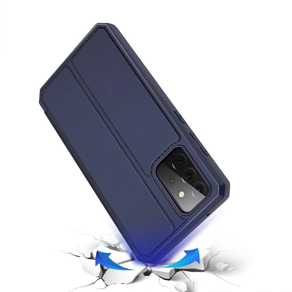 DUX DUCIS Skin X Bookcase type case for Samsung Galaxy A72 4G blue_3