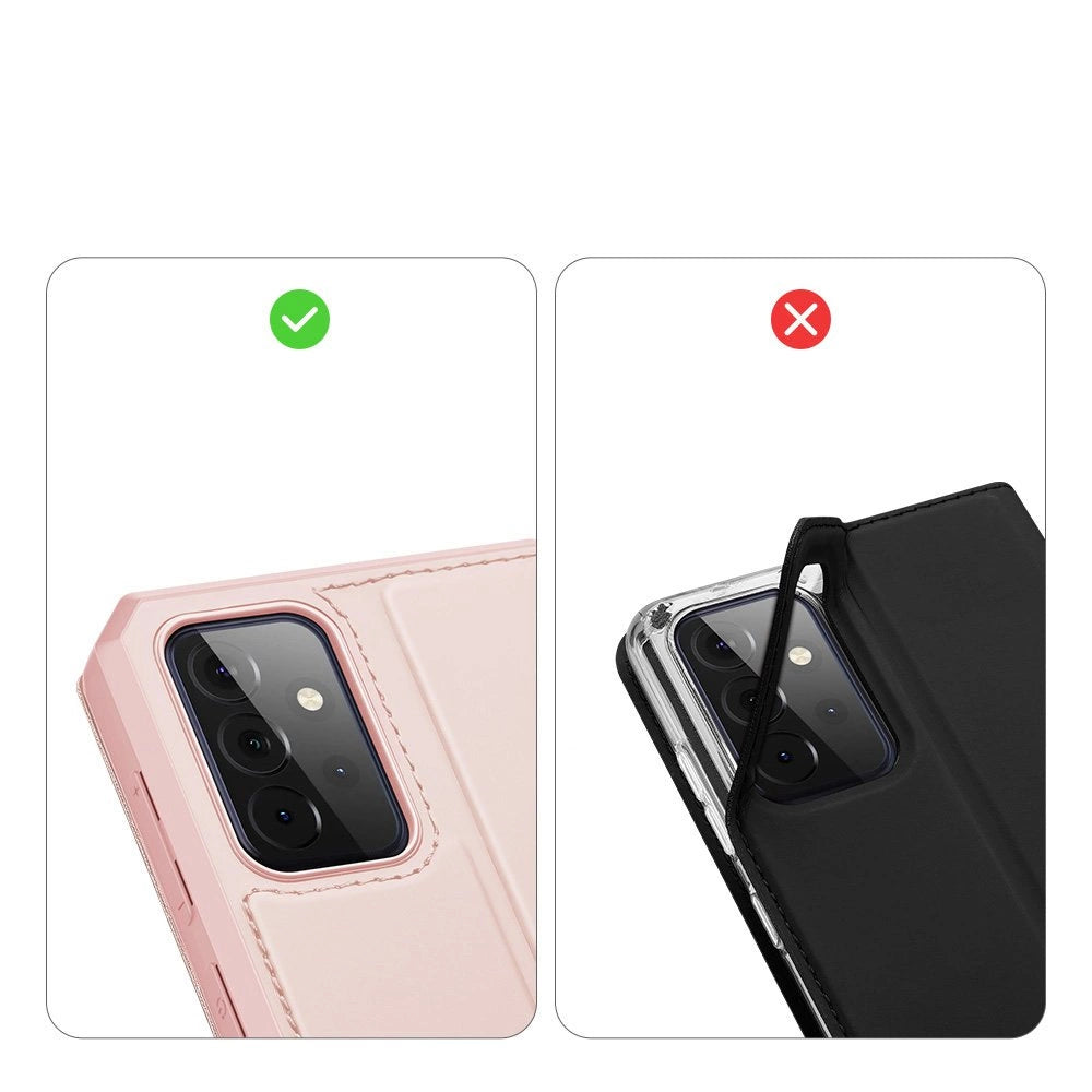 DUX DUCIS Skin X Bookcase type case for Samsung Galaxy A72 4G pink_8
