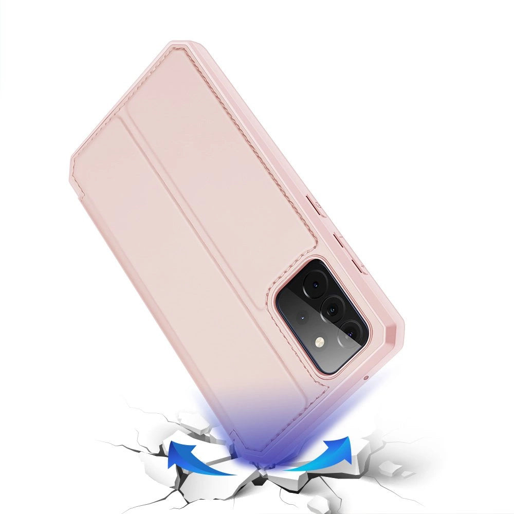 DUX DUCIS Skin X Bookcase type case for Samsung Galaxy A72 4G pink_3