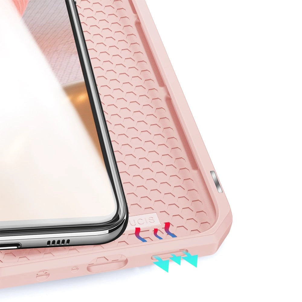 DUX DUCIS Skin X Bookcase type case for Samsung Galaxy A72 4G pink_6