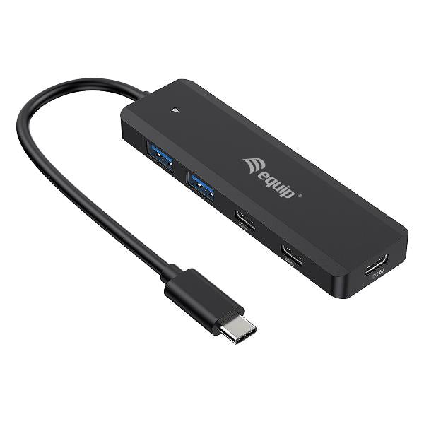 EQUIP - HUB 4-PORTE USB-C (2x USB-A 3.0 port + 2x USB-C)_0