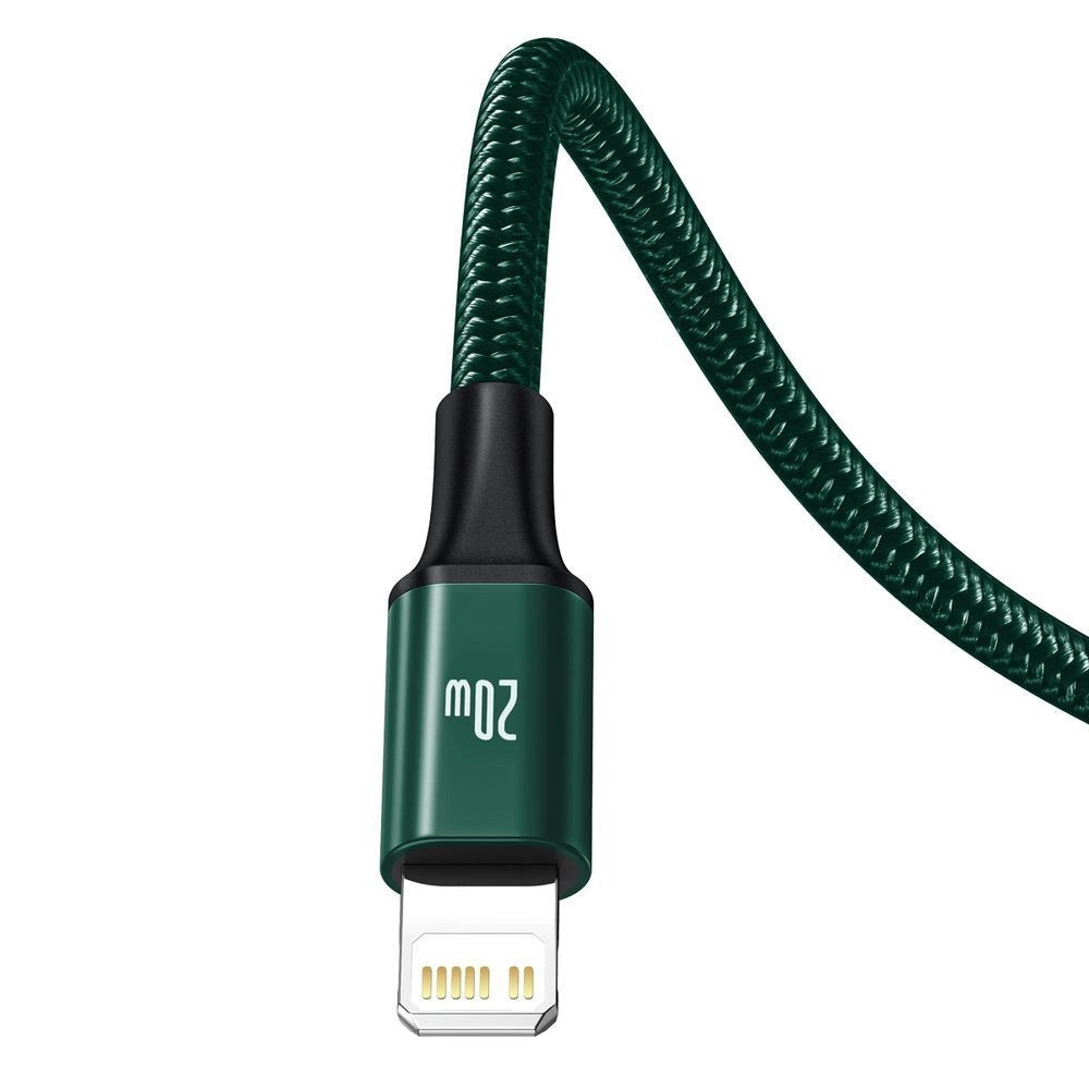 Baseus Rapid Series 3in1 USB-C - USB-C / Lightning / micro USB cable 20W PD 1.5m - green_2
