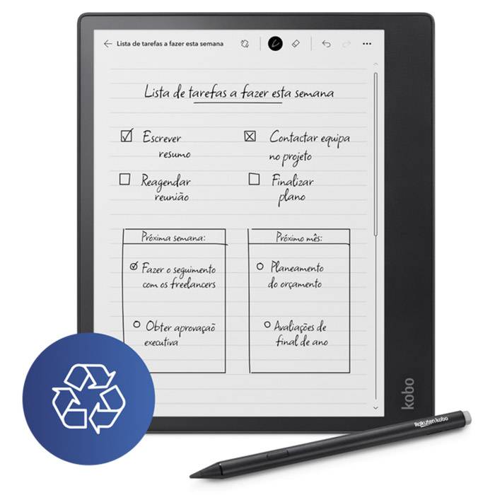 Bundle eReader Kobo Elipsa 2E + Caneta Kobo Stylus 2