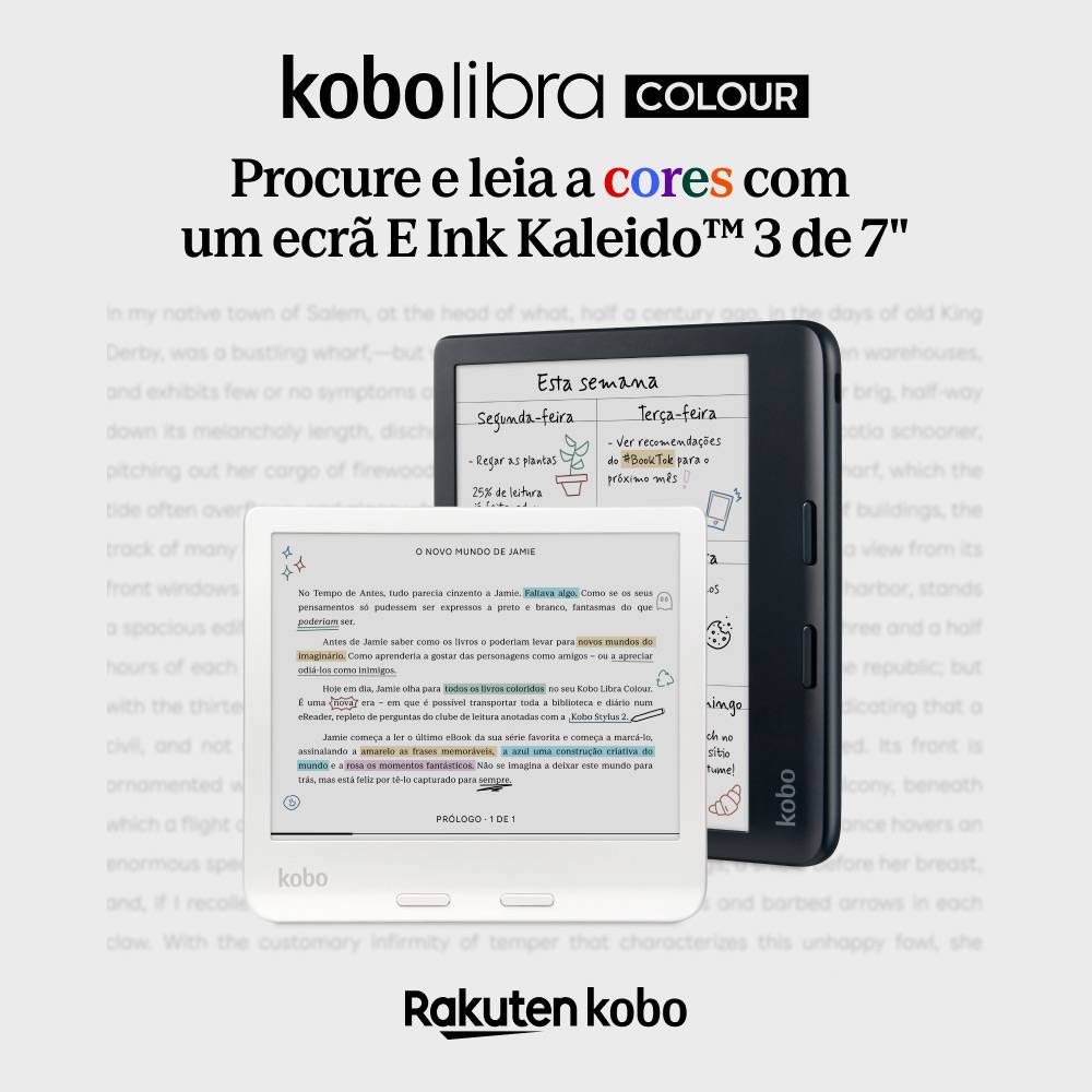 eReader Kobo Libra Colour 7" 32GB Wi-Fi Preto_1