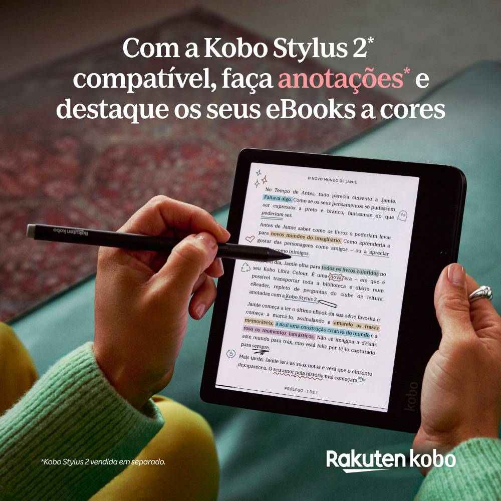 eReader Kobo Libra Colour 7" 32GB Wi-Fi Preto_2