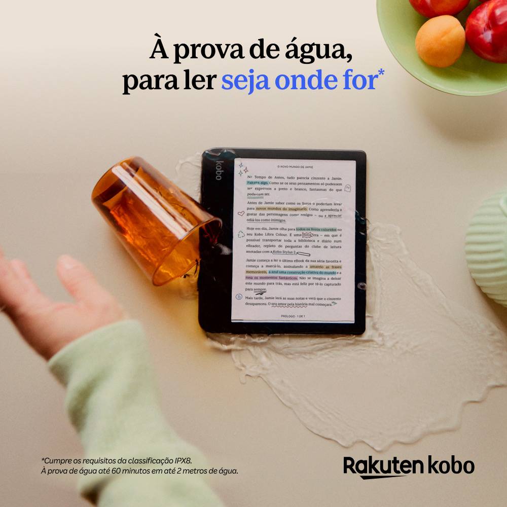 eReader Kobo Libra Colour 7" 32GB Wi-Fi Preto_6