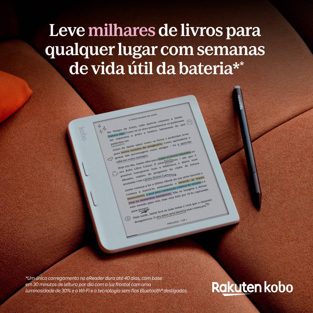 eReader Kobo Libra Colour 7" 32GB Wi-Fi Preto_7