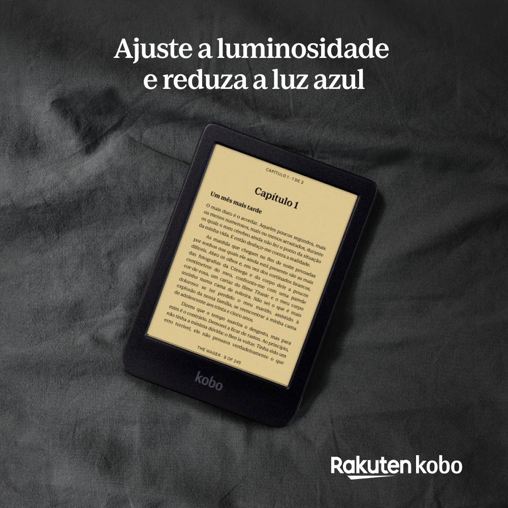 eReader Kobo Clara BW 6" 16GB Wi-Fi Preto