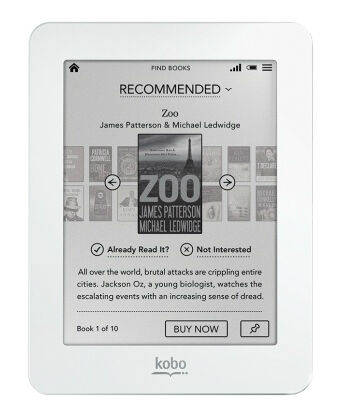 Capa Transparente Kobo para E-reader Kobo Clara / N365-AC-CT-C-PL