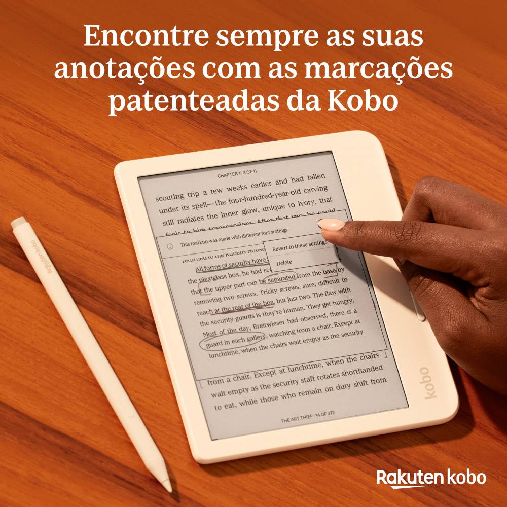 Kobo Stylus 2 Branco para Elipsa e Sage