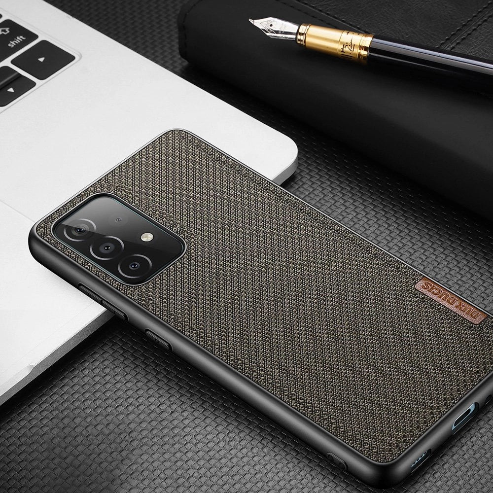 Dux Ducis Fino case covered with nylon material for Samsung Galaxy A72 4G green_10