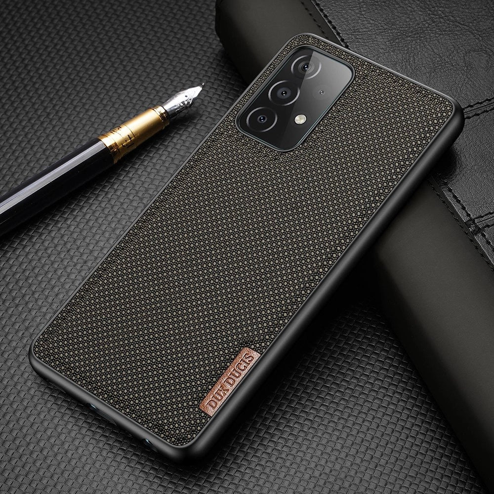 Dux Ducis Fino case covered with nylon material for Samsung Galaxy A72 4G green_12