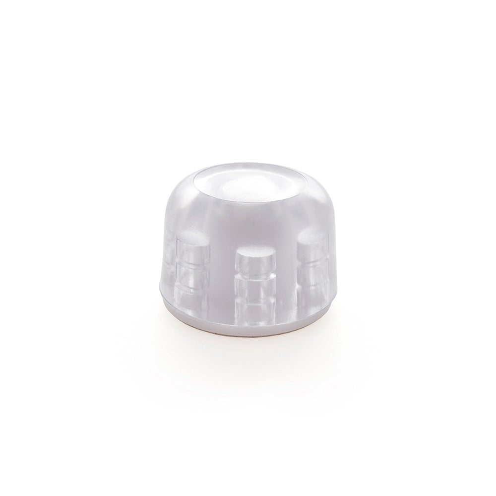 Batente adesivo para porta top transparente. fabricado em plástico. rei_0