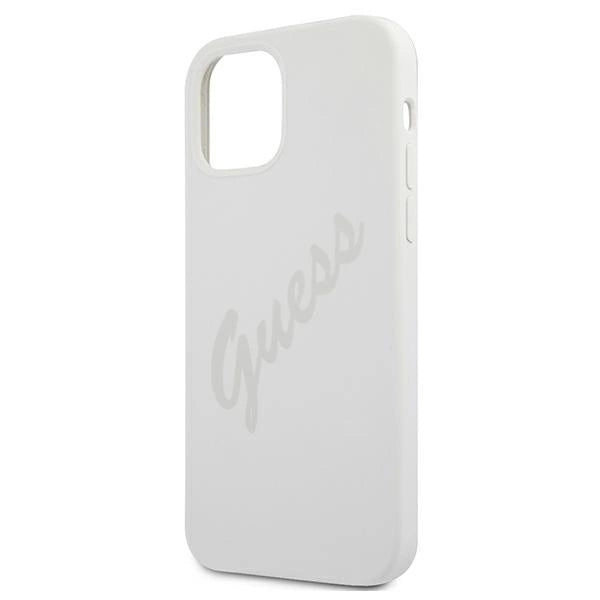 Guess GUHCP12LLSVSCR iPhone 12 Pro Max 6.7" cream/cream hardcase Script Vintage_5