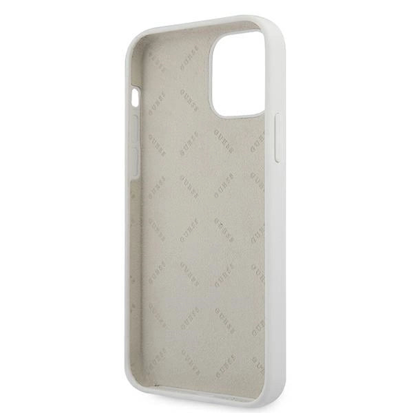 Guess GUHCP12LLSVSCR iPhone 12 Pro Max 6.7" cream/cream hardcase Script Vintage_6