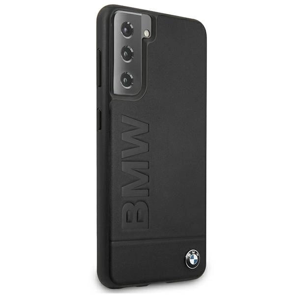 Etui BMW BMHCS21MSLLBK S21+ G996 czarny/black hardcase Signature Logo Imprint_3