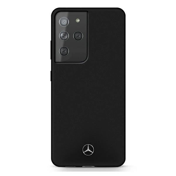 Mercedes MEHCS21LSILBK S21 Ultra G998 czarny/black hardcase Silicone Line_0