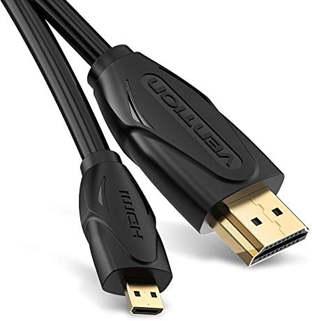 Cabo micro HDMI para HDMI Vention VAA-D03-B150 1,5m 4K 30Hz (2 sentidos)