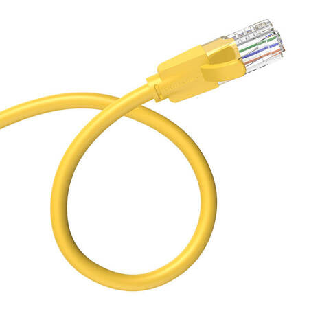 Cabo de rede RJ45 UTP Vention IBEYF Cat.6/ 1m/ Amarelo