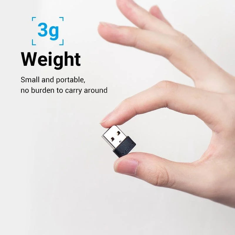 Adaptador USB 2.0 Tipo-A Macho para USB Tipo-C Fêmea Vention CDWB0