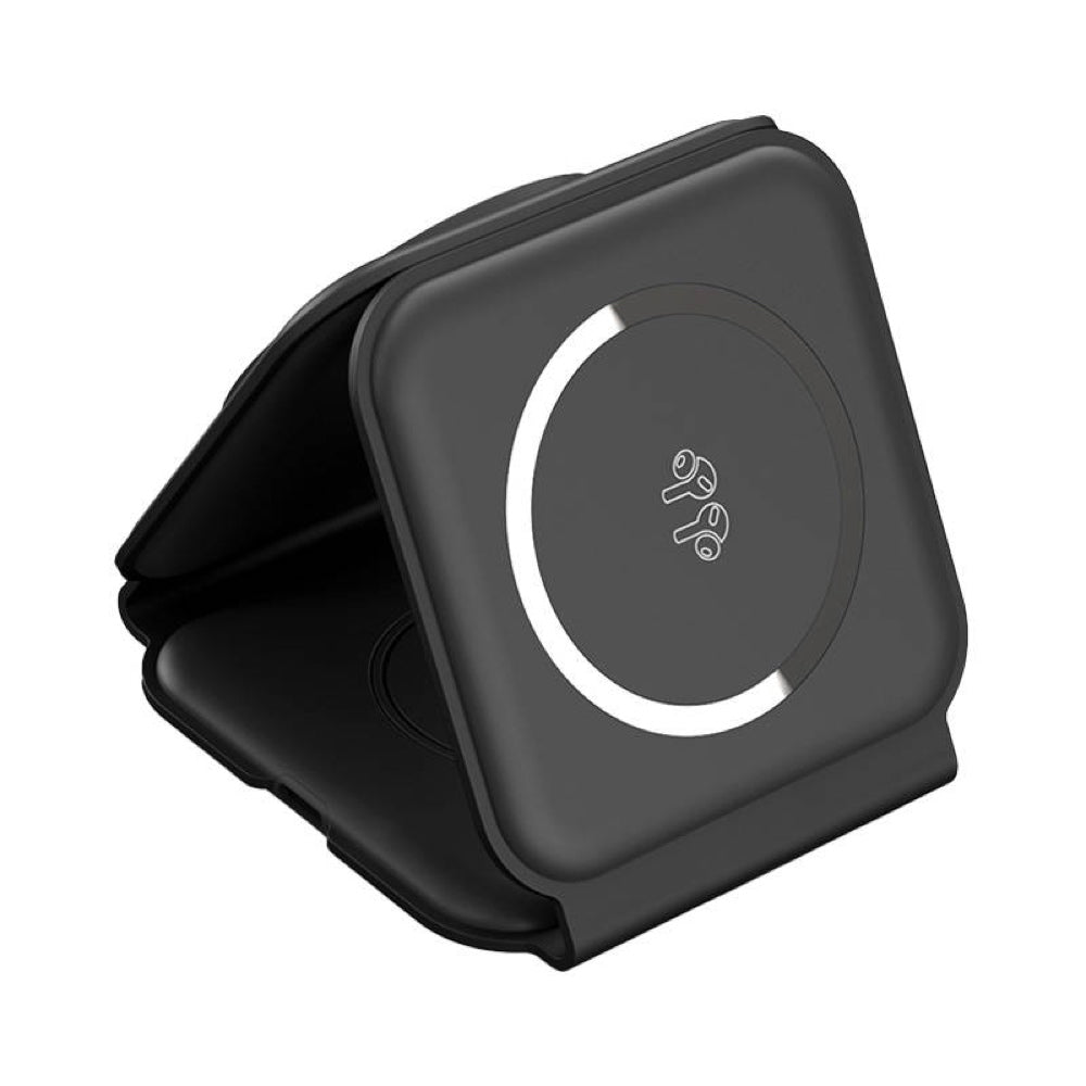 Carregador Sem Fios Magnético 3 em 1 Choetech T588-F 15W (Preto)