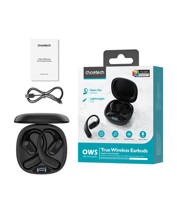 Auriculares Sem Fios Choetech BH-T25 (Preto)