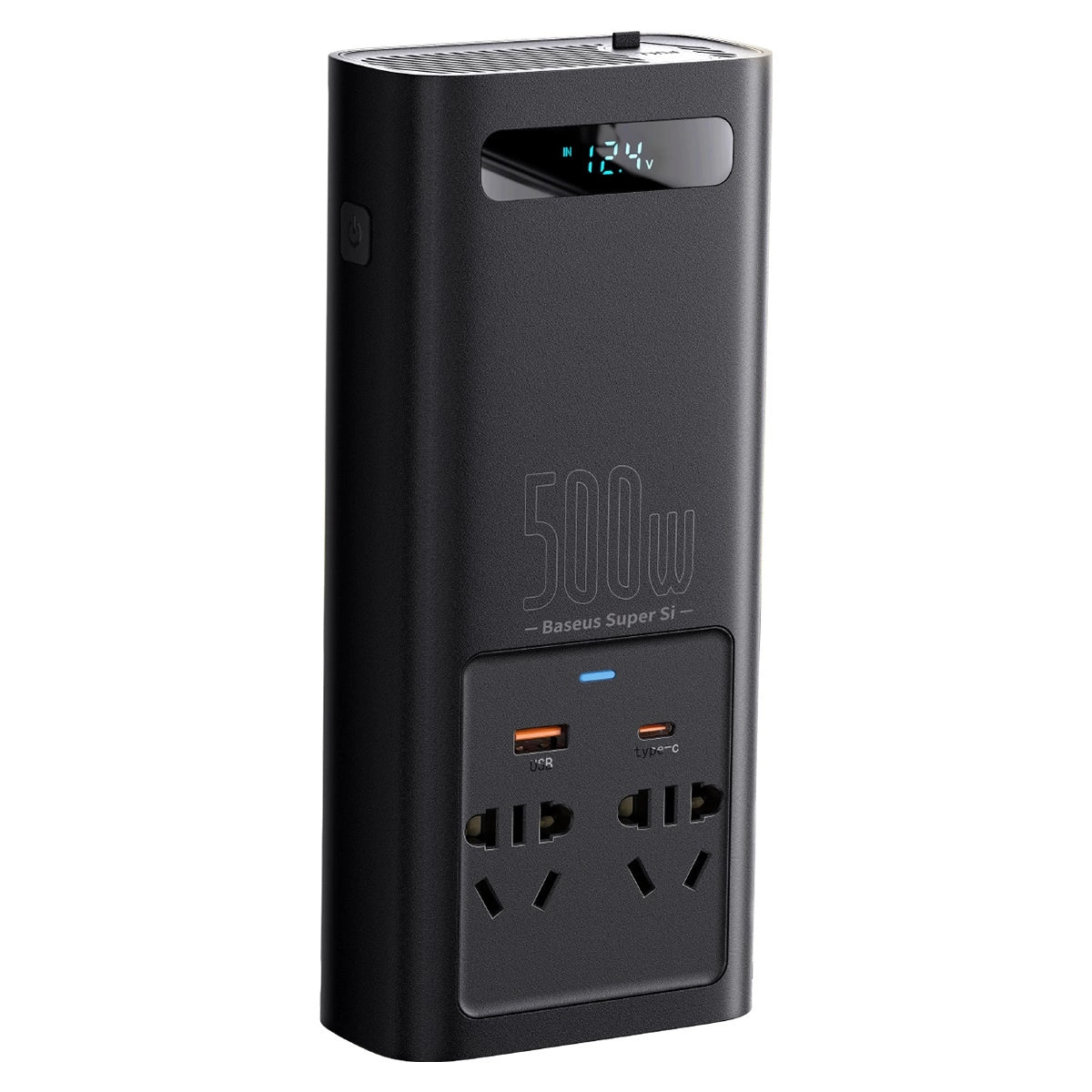 Inversor para Automóvel BASEUS 150W 12V / 500W 220V Fichas EU/CN