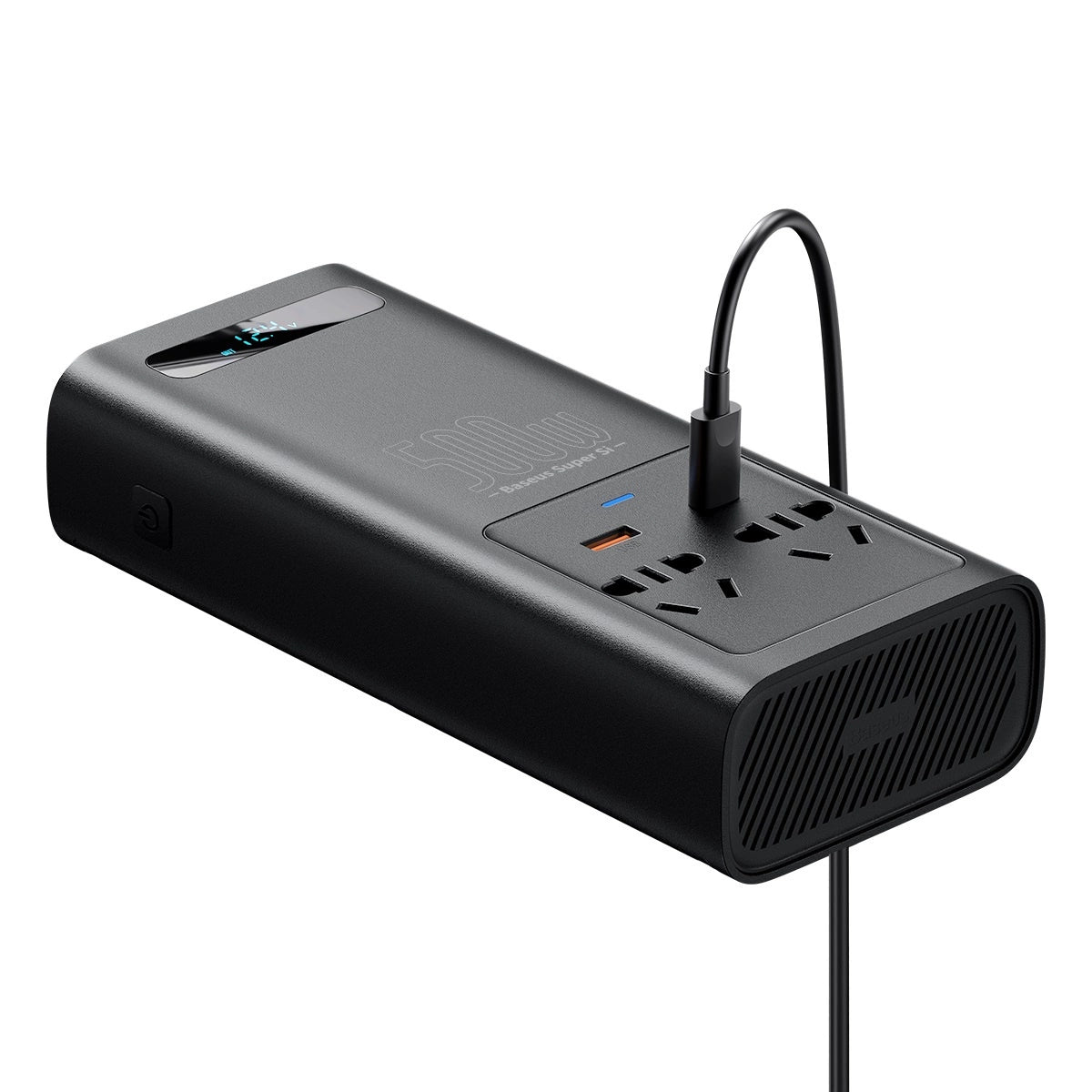 Inversor para Automóvel BASEUS 150W 12V / 500W 220V Fichas EU/CN