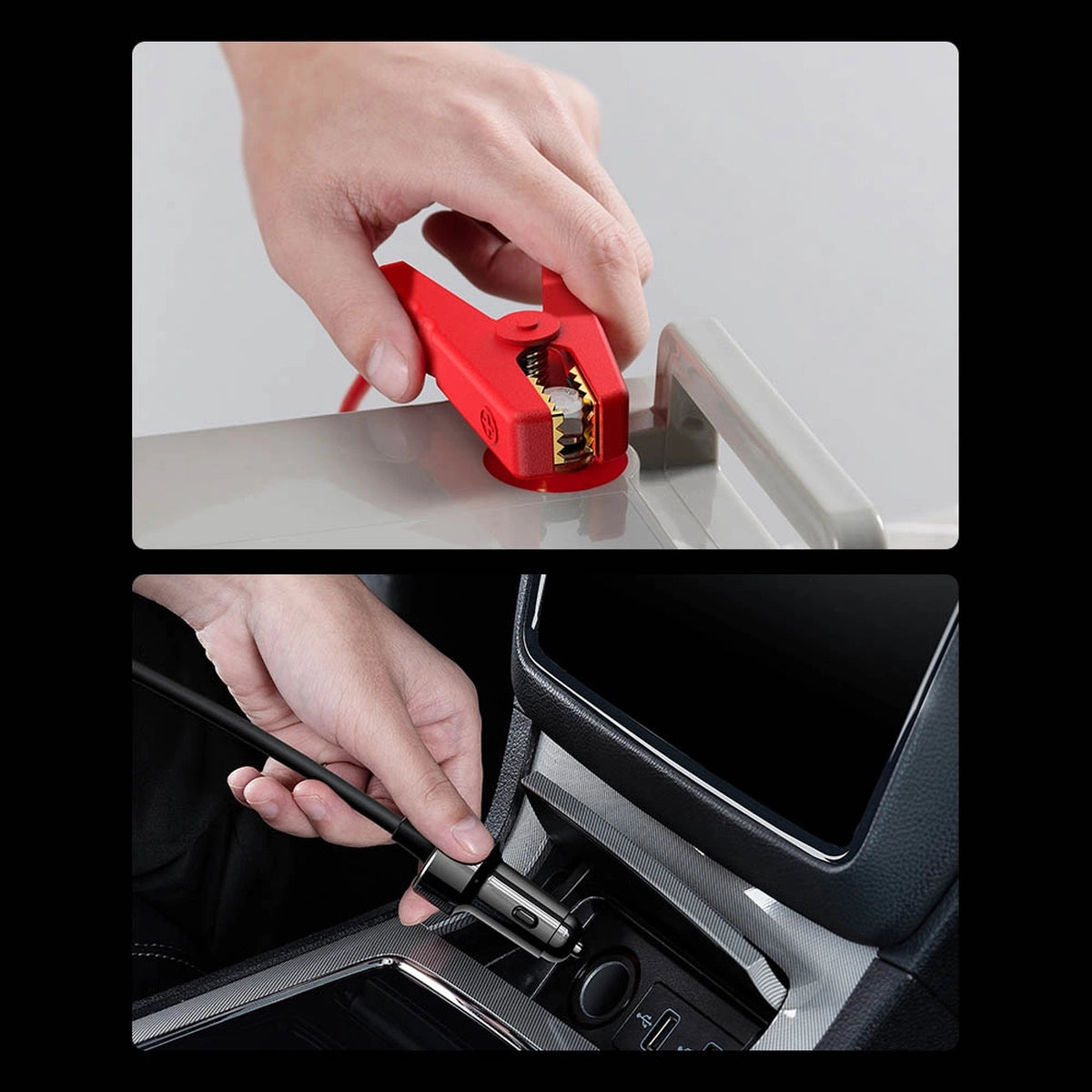 Inversor para Automóvel BASEUS 150W 12V / 500W 220V Fichas EU/CN