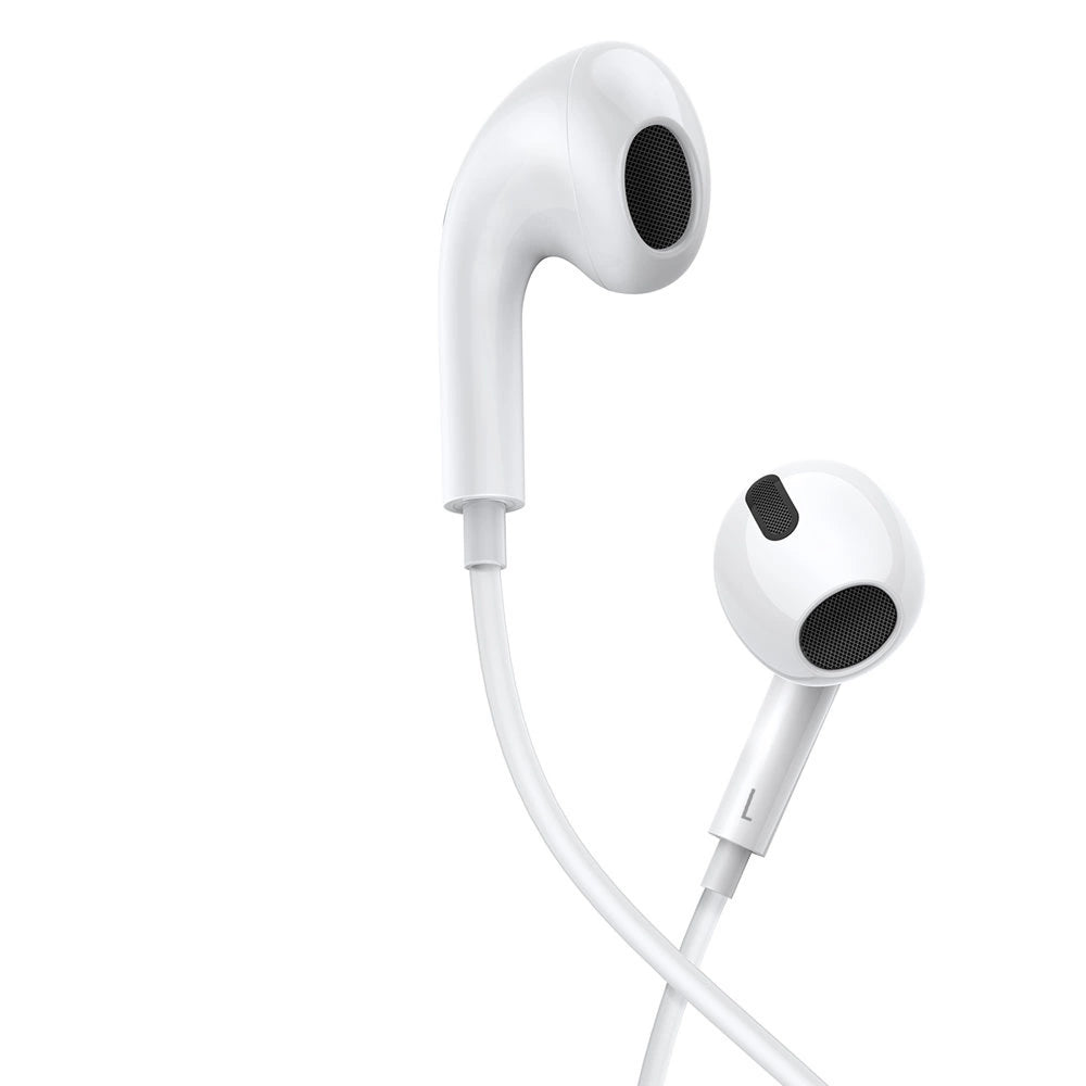 Auriculares Baseus Encok C17 USB-C c/ Microfone / Brancos