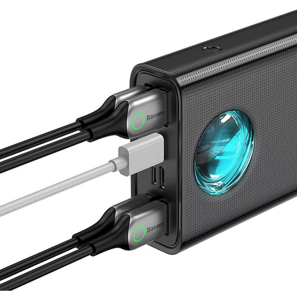 Powerbank Baseus Ambilight 30000mAh 65W Preto