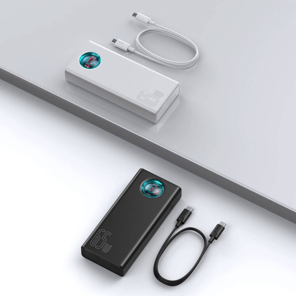 Powerbank Baseus Ambilight 30000mAh 65W Preto