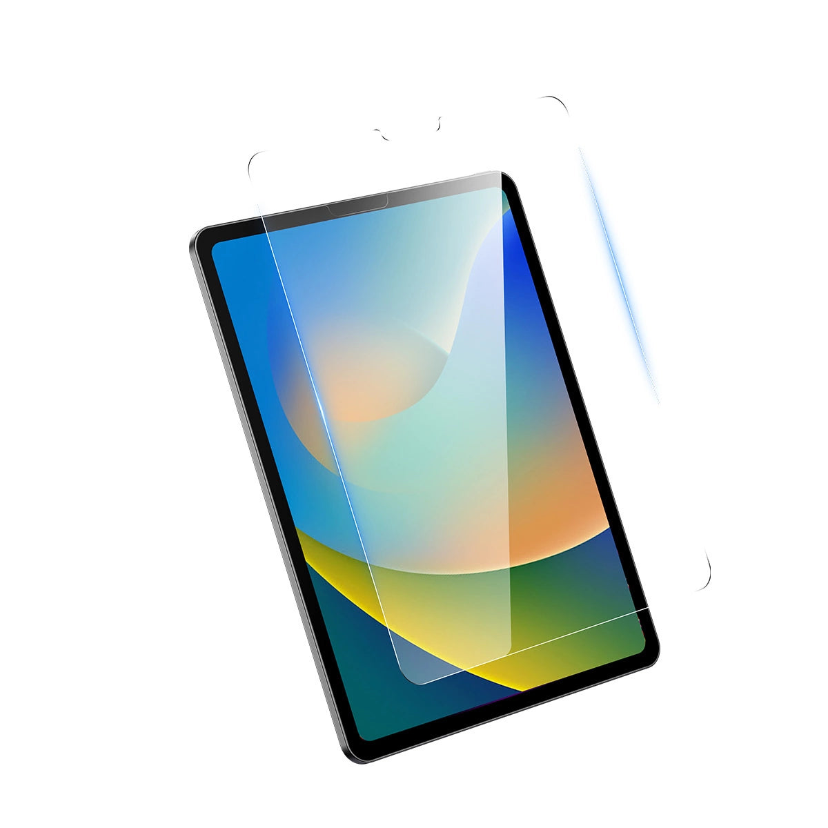 Película de Vidro Temperado -Baseus Crystal para iPad 10.2'' (2019/2020/2021) / iPad Air 3 10.5'' + Kit de Montagem