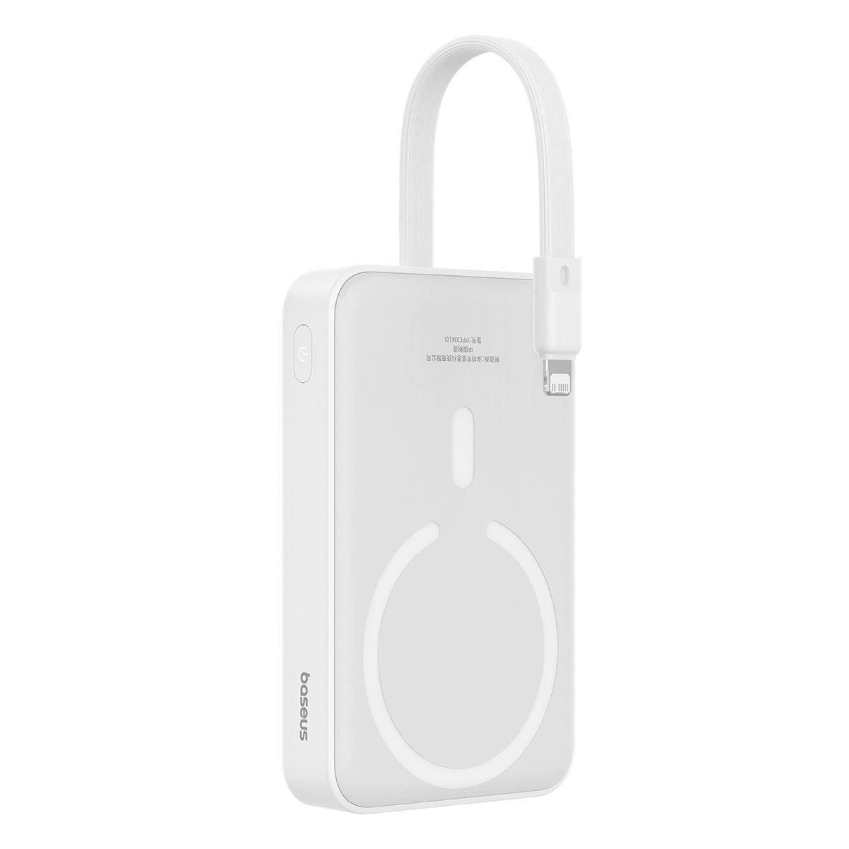 Powerbank Baseus Mini Magnético 10000mAh, Lightning 20W MagSafe - Branco