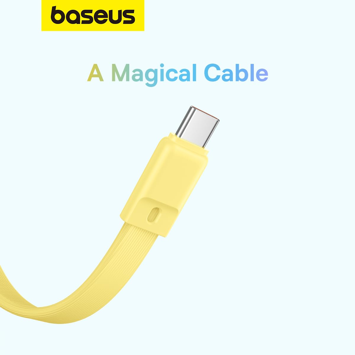 Powerbank Baseus Mini Magnético 10000mAh 30W MagSafe (Amarelo)