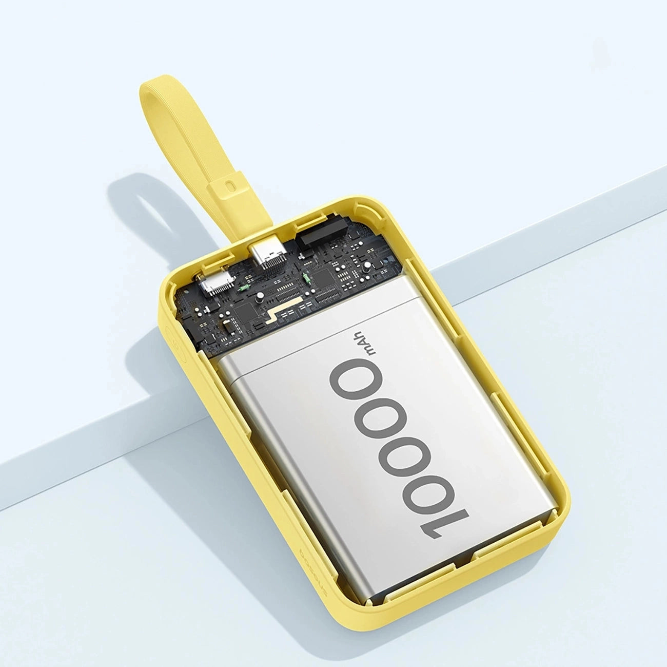 Powerbank Baseus Mini Magnético 10000mAh 30W MagSafe (Amarelo)