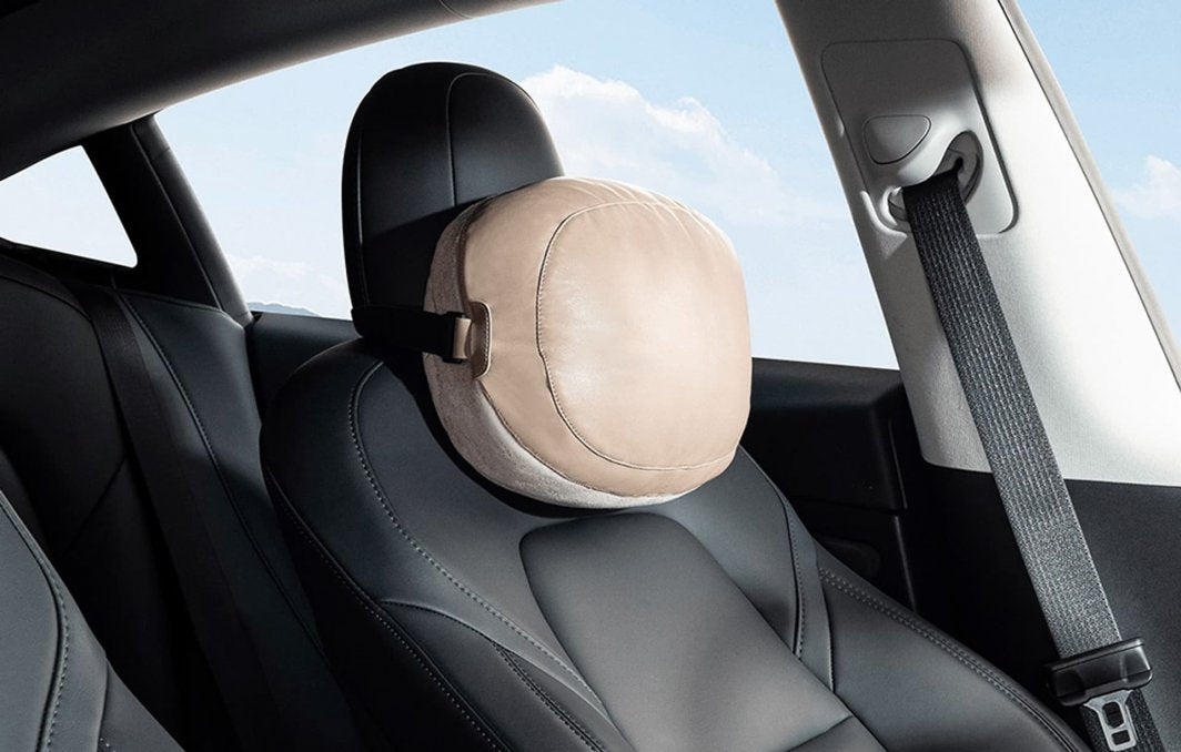 Almofada de Cabeça de Apoio Dupla Face Baseus Comfort Ride (Cinza)