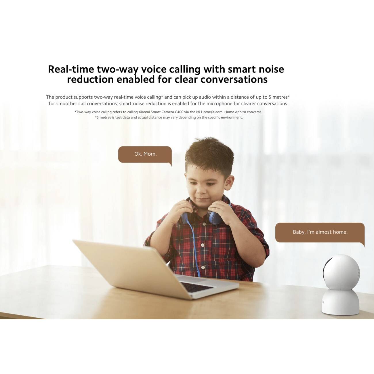 Câmara de Segurança Xiaomi Smart C400 2.5K 360º Security Wi-Fi
