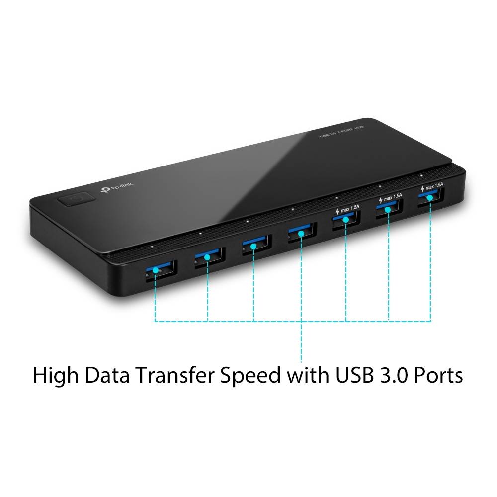 HUB USB 3.0 TP-Link UH700 7 Portas c/ Alimentação