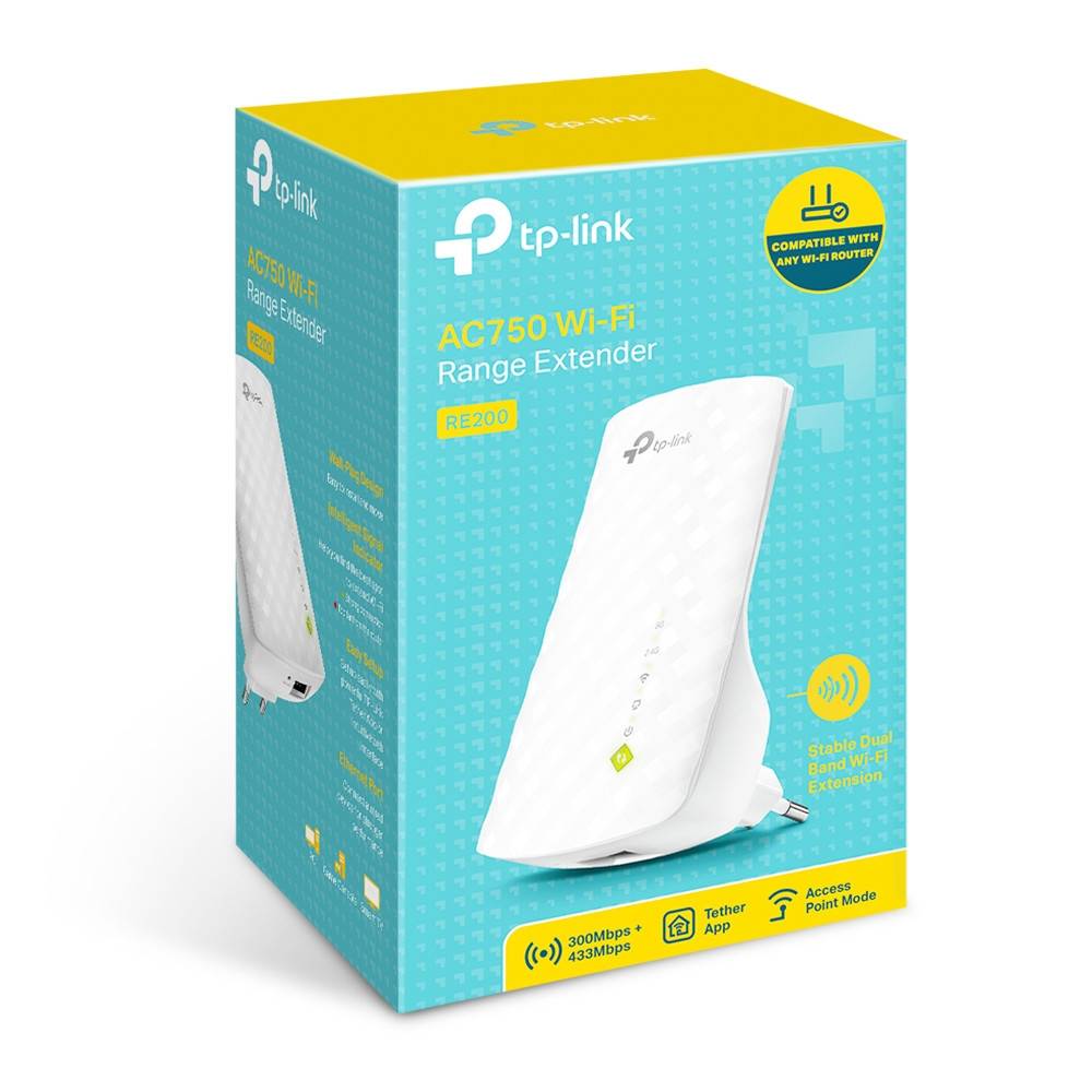 Repetidor Inalámbrico TP-Link AC750 750Mbps/ 3 Antenas Internas