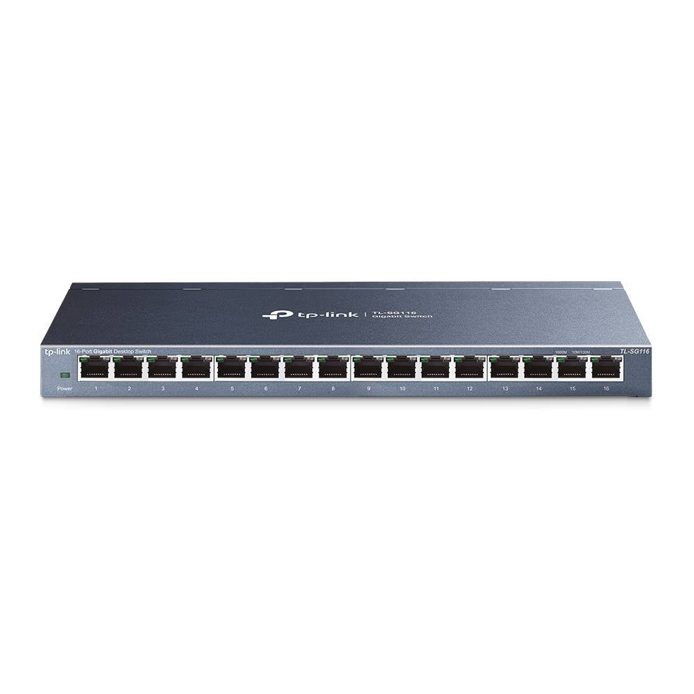 Switch TP-Link TL-SG116 16 Portas Gigabit UnManaged